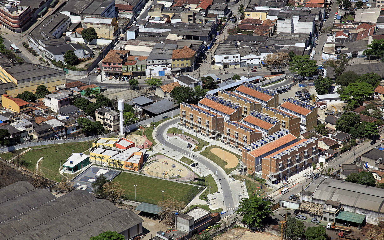 Núcleo habitacional del Complexo de Alemão. © Gabriel Leandro Jáuregui