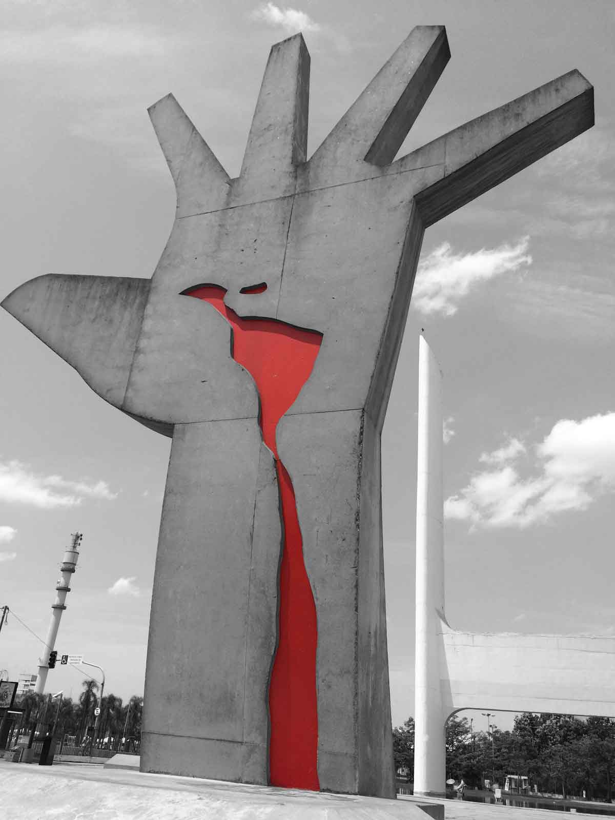 Memorial da America Latina, de Oscar Niemeyer. Foto de la autora